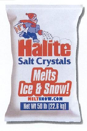 Bagged 50 lb salt - Halite