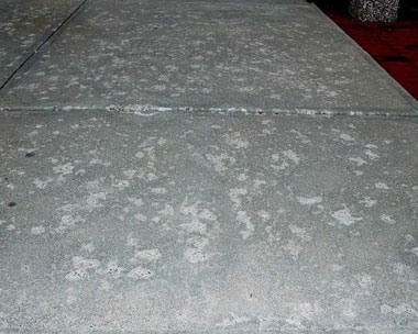 What type of ice melt is safe for new concrete Your Deicer Ruined My Concrete Meltsnow Com